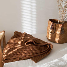 Load image into Gallery viewer, INSPIRA LIFESTYLES - Rib Stitch Knit Throw - ACCENT THROW, BED THROW, BLANKET, DECORATIVE THROW, KNIT THROW, KNITTED BLANKET, SOFTGOODS, THROW, THROW BLANKET, TRAVEL BLANKET, YARN THROW
