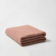 Load image into Gallery viewer, INSPIRA LIFESTYLES - Rib Stitch Knit Throw - ACCENT THROW, BED THROW, BLANKET, DECORATIVE THROW, KNIT THROW, KNITTED BLANKET, SOFTGOODS, THROW, THROW BLANKET, TRAVEL BLANKET, YARN THROW