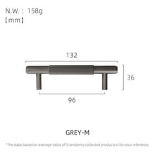Load image into Gallery viewer, INSPIRA LIFESTYLES - Reed II Knob & Pull Handles - BATHROOM HARDWARE, BRASS HARDWARE, CABINET HARDWARE, CABINET PULL, CLOSET PULL, DOOR PULL, DOOR PULLS, DRAWER PULL, DRAWER PULLS, FURNITURE HANDLES, FURNITURE KNOBS, FURNITURE PULL, HARDWARE, KITCHEN HARDWARE, KNOBS, MODERN HARDWARE, PULLS, WARDROBE HARDWARE