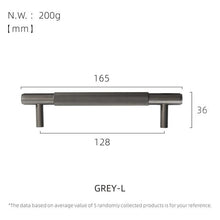 Load image into Gallery viewer, INSPIRA LIFESTYLES - Reed II Knob & Pull Handles - BATHROOM HARDWARE, BRASS HARDWARE, CABINET HARDWARE, CABINET PULL, CLOSET PULL, DOOR PULL, DOOR PULLS, DRAWER PULL, DRAWER PULLS, FURNITURE HANDLES, FURNITURE KNOBS, FURNITURE PULL, HARDWARE, KITCHEN HARDWARE, KNOBS, MODERN HARDWARE, PULLS, WARDROBE HARDWARE