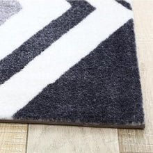 Load image into Gallery viewer, INSPIRA LIFESTYLES - Contrast Monochrome Large Area Rug - ACCENT RUG, ACRYLIC RUG, AREA RUG, BEDROOM CARPET, BLACK AND WHITE RUG, CARPET, CHEVRON RUG, COMMERCIAL, DINING ROOM CARPET, FLOOR MAT, GEOMETRIC RUG, HOTEL CARPET, LIVING ROOM CARPET, MODERN RUG, OBJECTS, OFFICE CARPET, PILE CARPET, RECTANGLE AREA RUG, RUG, RUGS, STRIPE RUG, WOVEN RUG