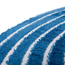 Load image into Gallery viewer, INSPIRA LIFESTYLES - Blue Gray Contrast Round Area Rug - ACCENT RUG, AREA RUG, BEDROOM CARPET, BLUE, CARPET, COMMERCIAL, CONCENTRIC CIRCLE, DINING ROOM CARPET, FLOOR MAT, GRAY, HOTEL CARPET, LIVING ROOM CARPET, OFFICE CARPET, PILE CARPET, RUG, WOVEN RUG