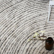 Load image into Gallery viewer, INSPIRA LIFESTYLES - Swirled Sand Large Area Rug - ACCENT RUG, AREA RUG, BEDROOM CARPET, CARPET, COMMERCIAL, DINING ROOM CARPET, FLOOR MAT, HOTEL CARPET, LIVING ROOM CARPET, OFFICE CARPET, PILE CARPET, RIPPLE, RUG, WOVEN RUG