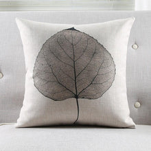 Load image into Gallery viewer, INSPIRA LIFESTYLES - Foliage Linen Cotton Blend Pillow - ACCENT PILLOW, ACCESSORIES, BED PILLOW, CHAIR PILLOW, COTTON, DECORATIVE PILLOW, FERNS, FOLIAGE, HOME ACCESSORIES, LEAVES, LINEN, PILLOW, SOFA PILLOW, SOFTGOODS