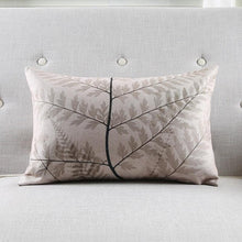 Load image into Gallery viewer, INSPIRA LIFESTYLES - Foliage Linen Cotton Blend Pillow - ACCENT PILLOW, ACCESSORIES, BED PILLOW, CHAIR PILLOW, COTTON, DECORATIVE PILLOW, FERNS, FOLIAGE, HOME ACCESSORIES, LEAVES, LINEN, PILLOW, SOFA PILLOW, SOFTGOODS
