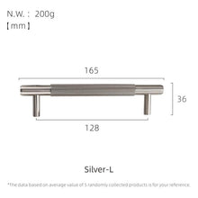 Load image into Gallery viewer, INSPIRA LIFESTYLES - Reed Knob & Pull Handles - BATHROOM HARDWARE, BRASS HARDWARE, CABINET HARDWARE, CABINET PULL, CLOSET PULL, DOOR PULL, DOOR PULLS, DRAWER PULL, DRAWER PULLS, FURNITURE HANDLES, FURNITURE KNOBS, FURNITURE PULL, HARDWARE, KITCHEN HARDWARE, KNOBS, MODERN HARDWARE, PULLS, SATIN NICKEL DOOR PULL, SATIN NICKEL DRAWER PULLS, SATIN NICKEL HARDWARE, WARDROBE HARDWARE