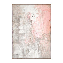 Load image into Gallery viewer, INSPIRA LIFESTYLES - Printemps Abstract Oil Painting - ART, CANVAS ART, CONTEMPORARY ART, FRAMED ART, HANGING ART, LARGE PAINTING, LARGE SCALE ART, MODERN ART, OIL PAINTING, PAINTING, PASTEL PAINTING, PINK PAINTING, UNFRAMED ART, WALL ART