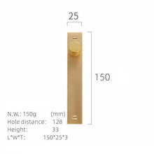 Load image into Gallery viewer, INSPIRA LIFESTYLES - Marc Knob & Pull Handles - BRASS HARDWARE, CABINET HARDWARE, CABINET PULL, CLOSET PULL, DOOR PULL, DOOR PULLS, DRAWER PULL, DRAWER PULLS, FURNITURE HANDLES, FURNITURE KNOBS, HARDWARE, KNOBS, PULLS