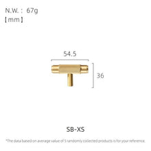 Load image into Gallery viewer, INSPIRA LIFESTYLES - Reed II Knob & Pull Handles - BATHROOM HARDWARE, BRASS HARDWARE, CABINET HARDWARE, CABINET PULL, CLOSET PULL, DOOR PULL, DOOR PULLS, DRAWER PULL, DRAWER PULLS, FURNITURE HANDLES, FURNITURE KNOBS, FURNITURE PULL, HARDWARE, KITCHEN HARDWARE, KNOBS, MODERN HARDWARE, PULLS, WARDROBE HARDWARE