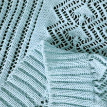 Load image into Gallery viewer, INSPIRA LIFESTYLES - Zigzag Lace Knitted Throw - ACCENT THROW, BED THROW, BLANKET, DECORATIVE THROW, KNIT BLANKET, KNIT THROW, KNITTED BLANKET, SOFTGOODS, THROW, THROW BLANKET, TRAVEL BLANKET, YARN THROW