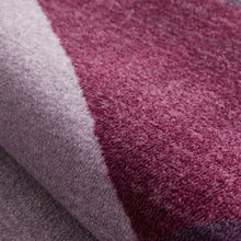 Load image into Gallery viewer, INSPIRA LIFESTYLES - Geometric Purple Diamond Area Rug - ACCENT RUG, AREA RUG, BEDROOM CARPET, DINING ROOM CARPET, FLOOR MAT, HOTEL CARPET, LIVING ROOM CARPET, MODERN RUG, PILE CARPET, POLYESTER RUG, RUG, RUGS, WOVEN RUG