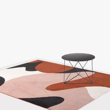 Load image into Gallery viewer, INSPIRA LIFESTYLES - Red & Pink Abstract Area Rug - ABSTRACT RUG, ACCENT RUG, AREA RUG, BEDROOM CARPET, CARPET, DINING ROOM CARPET, FLOOR MAT, HOTEL CARPET, LIVING ROOM CARPET, MODERN RUG, PILE CARPET, POLYESTER RUG, RECTANGLE AREA RUG, RUG, RUGS, WOVEN RUG
