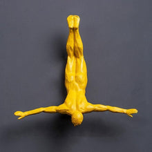 Load image into Gallery viewer, INSPIRA LIFESTYLES - Gliding Man Wall Sculpture - ABSTRACT, ACCESSORIES, ART, DECOR, DECORATION, GIFT, HOME ACCESSORIES, HOME DECOR, MODERN, MODERN ART, MODERN SCULPTURE, POP ART, SCULPTURE, WALL ART