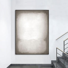 Load image into Gallery viewer, INSPIRA LIFESTYLES - Ono Modern Oil Painting - ABSTRACT ART, ART, CANVAS ART, CONTEMPORARY ART, FRAMED ART, HANGING ART, LARGE PAINTING, LARGE SCALE ART, MODERN ART, MONDRIAN PAINTING, MONOCHROME PAINTING, NEUTRAL PAINTING, OIL PAINTING, PAINTING, ROTHKO PAINTING, UNFRAMED ART, WALL ART
