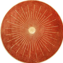 Load image into Gallery viewer, INSPIRA LIFESTYLES - Radiant Round Area Rug - ACCENT RUG, ACRYLIC RUG, AREA RUG, BEDROOM CARPET, DINING ROOM CARPET, FLOOR COVERING, FLOOR MAT, HOTEL CARPET, LIVING ROOM CARPET, MODERN RUG, PILE CARPET, RUG, RUGS, WOVEN RUG