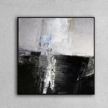 Load image into Gallery viewer, INSPIRA LIFESTYLES - Urbane Abstract Oil Painting - ABSTRACT ART, ART, CANVAS ART, CONTEMPORARY ART, CONTEMPORARY PAINTING, FRAMED ART, HANGING ART, LARGE PAINTING, LARGE SCALE PAINTING, MODERN ART, OIL PAINTING, PAINTING, UNFRAMED ART, WALL ART