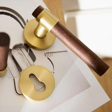 Load image into Gallery viewer, INSPIRA LIFESTYLES - Bart Door Lever Sets - DOOR FURNITURE, DOOR HARDWARE, DOOR LEVER, DOOR LOCK KEY, DOOR LOCK SET, DOOR PULL, DOOR PULLS, LEVER, LEVER DOOR HANDLE, LEVER LOCK SET, MODERN DOOR HANDLES, MORTISE LOCK, THUMB TURN LOCK, TUBULAR COIN LOCK, WOODEN DOOR HANDLE, WOODEN DOOR LEVER