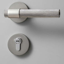 Load image into Gallery viewer, INSPIRA LIFESTYLES - Marv Door Lever Sets - DOOR FURNITURE, DOOR HARDWARE, DOOR LEVER, DOOR LOCK KEY, DOOR LOCK SET, DOOR PULL, DOOR PULLS, KNURLED HANDLES, KNURLED HARDWARE, LEVER, LEVER DOOR HANDLE, LEVER LOCK SET, MODERN DOOR HANDLES, MORTISE LOCK SET, SATIN NICKEL DOOR LEVER, THUMB TURN LOCK, TUBULAR COIN LOCK
