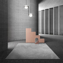 Load image into Gallery viewer, INSPIRA LIFESTYLES - Organic Starburst Area Rug - ACCENT RUG, AREA RUG, BEDROOM CARPET, BEDROOM RUG, DINING ROOM CARPET, DINING ROOM RUG, FLOOR COVERING, FLOOR MAT, HOTEL CARPET, LIGHT GRAY RUG, LIVING ROOM CARPET, LIVING ROOM RUG, MODERN RUG, ORGANIC RUG, PILE CARPET, POLYESTER RUG, RUG, RUGS, WOVEN RUG