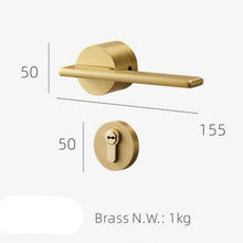 Load image into Gallery viewer, INSPIRA LIFESTYLES - Rhys Door Lever Sets - DOOR FURNITURE, DOOR HARDWARE, DOOR LEVER, DOOR LOCK KEY, DOOR LOCK SET, DOOR PULL, DOOR PULLS, LEVER, LEVER DOOR HANDLE, LEVER LOCK SET, MODERN DOOR HANDLES, MORTISE LOCK, THUMB TURN LOCK, TUBULAR COIN LOCK