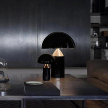 Load image into Gallery viewer, INSPIRA LIFESTYLES - Metal Mushroom Table Lamp - ACCENT LIGHT, ATOLLO TABLE LAMP, BEDROOM LIGHT, BEDSIDE LIGHT, DESK LAMP, DOME LIGHT, LIGHT, LIGHTING, LIGHTS, LIVING ROOM LIGHT, METAL TABLE LAMP, MUSHROOM LAMP, POST MODERN, RETRO TABLE LAMP, TABLE LAMP, Vico Magistretti