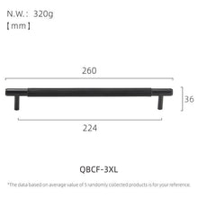 Load image into Gallery viewer, INSPIRA LIFESTYLES - Reed II Knob & Pull Handles - BATHROOM HARDWARE, BRASS HARDWARE, CABINET HARDWARE, CABINET PULL, CLOSET PULL, DOOR PULL, DOOR PULLS, DRAWER PULL, DRAWER PULLS, FURNITURE HANDLES, FURNITURE KNOBS, FURNITURE PULL, HARDWARE, KITCHEN HARDWARE, KNOBS, MODERN HARDWARE, PULLS, WARDROBE HARDWARE