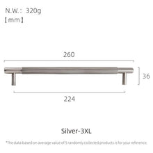 Load image into Gallery viewer, INSPIRA LIFESTYLES - Reed Knob & Pull Handles - BATHROOM HARDWARE, BRASS HARDWARE, CABINET HARDWARE, CABINET PULL, CLOSET PULL, DOOR PULL, DOOR PULLS, DRAWER PULL, DRAWER PULLS, FURNITURE HANDLES, FURNITURE KNOBS, FURNITURE PULL, HARDWARE, KITCHEN HARDWARE, KNOBS, MODERN HARDWARE, PULLS, SATIN NICKEL DOOR PULL, SATIN NICKEL DRAWER PULLS, SATIN NICKEL HARDWARE, WARDROBE HARDWARE