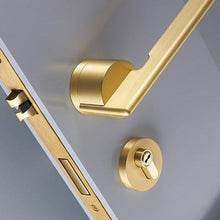 Load image into Gallery viewer, INSPIRA LIFESTYLES - Rhys Door Lever Sets - DOOR FURNITURE, DOOR HARDWARE, DOOR LEVER, DOOR LOCK KEY, DOOR LOCK SET, DOOR PULL, DOOR PULLS, LEVER, LEVER DOOR HANDLE, LEVER LOCK SET, MODERN DOOR HANDLES, MORTISE LOCK, THUMB TURN LOCK, TUBULAR COIN LOCK