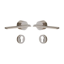Load image into Gallery viewer, INSPIRA LIFESTYLES - Rhys Door Lever Sets - DOOR FURNITURE, DOOR HARDWARE, DOOR LEVER, DOOR LOCK KEY, DOOR LOCK SET, DOOR PULL, DOOR PULLS, LEVER, LEVER DOOR HANDLE, LEVER LOCK SET, MODERN DOOR HANDLES, MORTISE LOCK, THUMB TURN LOCK, TUBULAR COIN LOCK