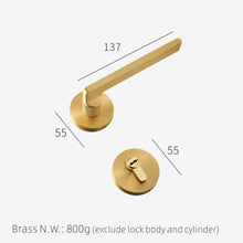 Load image into Gallery viewer, INSPIRA LIFESTYLES - Lyle Door Lever Sets - DOOR FURNITURE, DOOR HARDWARE, DOOR LEVER, DOOR LOCK KEY, DOOR LOCK SET, DOOR PULL, DOOR PULLS, LEVER, LEVER DOOR HANDLE, LEVER LOCK SET, MODERN DOOR HANDLES, MORTISE LOCK, POST MODERN DOOR HANDLES, THUMB TURN LOCK, TUBULAR COIN LOCK