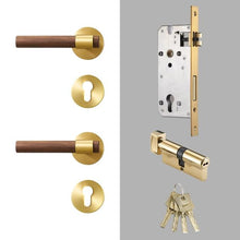 Load image into Gallery viewer, INSPIRA LIFESTYLES - Bart Door Lever Sets - DOOR FURNITURE, DOOR HARDWARE, DOOR LEVER, DOOR LOCK KEY, DOOR LOCK SET, DOOR PULL, DOOR PULLS, LEVER, LEVER DOOR HANDLE, LEVER LOCK SET, MODERN DOOR HANDLES, MORTISE LOCK, THUMB TURN LOCK, TUBULAR COIN LOCK, WOODEN DOOR HANDLE, WOODEN DOOR LEVER