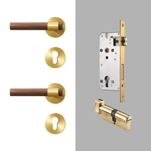Load image into Gallery viewer, INSPIRA LIFESTYLES - Bart Door Lever Sets - DOOR FURNITURE, DOOR HARDWARE, DOOR LEVER, DOOR LOCK KEY, DOOR LOCK SET, DOOR PULL, DOOR PULLS, LEVER, LEVER DOOR HANDLE, LEVER LOCK SET, MODERN DOOR HANDLES, MORTISE LOCK, THUMB TURN LOCK, TUBULAR COIN LOCK, WOODEN DOOR HANDLE, WOODEN DOOR LEVER