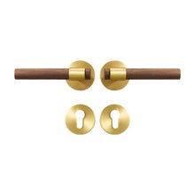 Load image into Gallery viewer, INSPIRA LIFESTYLES - Bart Door Lever Sets - DOOR FURNITURE, DOOR HARDWARE, DOOR LEVER, DOOR LOCK KEY, DOOR LOCK SET, DOOR PULL, DOOR PULLS, LEVER, LEVER DOOR HANDLE, LEVER LOCK SET, MODERN DOOR HANDLES, MORTISE LOCK, THUMB TURN LOCK, TUBULAR COIN LOCK, WOODEN DOOR HANDLE, WOODEN DOOR LEVER