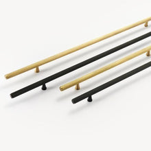 Load image into Gallery viewer, INSPIRA LIFESTYLES - Marc Long Pull Handles - BRASS HARDWARE, CABINET HARDWARE, CABINET PULL, CLOSET PULL, DOOR PULL, DOOR PULLS, DRAWER PULL, DRAWER PULLS, FURNITURE HANDLES, FURNITURE KNOBS, HARDWARE, KNOBS, LONG DOOR PULLS, LONG DRAWER PULLS, LONG PULL HANDLES, PULLS