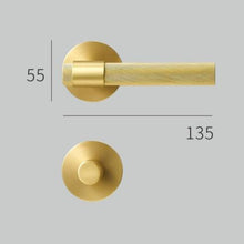 Load image into Gallery viewer, INSPIRA LIFESTYLES - Marc II Door Lever Sets - DOOR FURNITURE, DOOR HARDWARE, DOOR LEVER, DOOR LOCK KEY, DOOR LOCK SET, DOOR PULL, DOOR PULLS, KNURLED DOOR PULLS, KNURLED HANDLES, LEVER, LEVER DOOR HANDLE, LEVER LOCK SET, MODERN DOOR HANDLES, MORTISE LOCK, THUMB TURN LOCK, TUBULAR COIN LOCK