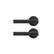 Load image into Gallery viewer, INSPIRA LIFESTYLES - Marc II Door Lever Sets - DOOR FURNITURE, DOOR HARDWARE, DOOR LEVER, DOOR LOCK KEY, DOOR LOCK SET, DOOR PULL, DOOR PULLS, KNURLED DOOR PULLS, KNURLED HANDLES, LEVER, LEVER DOOR HANDLE, LEVER LOCK SET, MODERN DOOR HANDLES, MORTISE LOCK, THUMB TURN LOCK, TUBULAR COIN LOCK