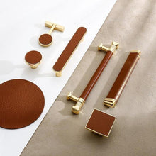 Load image into Gallery viewer, INSPIRA LIFESTYLES - Tom Knob & Pull Handles - CABINET HARDWARE, DOOR NUMBER, DRAWER PULLS, FURNITURE HANDLES, GOLD, HANDLES, HARDWARE, KNOBS, LEATHER HARDWARE, LEATHER PULLS, METAL HARDWARE, PULLS
