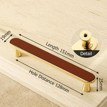 Load image into Gallery viewer, INSPIRA LIFESTYLES - Tom Knob & Pull Handles - CABINET HARDWARE, DOOR NUMBER, DRAWER PULLS, FURNITURE HANDLES, GOLD, HANDLES, HARDWARE, KNOBS, LEATHER HARDWARE, LEATHER PULLS, METAL HARDWARE, PULLS