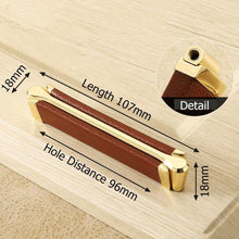 Load image into Gallery viewer, INSPIRA LIFESTYLES - Tom Knob & Pull Handles - CABINET HARDWARE, DOOR NUMBER, DRAWER PULLS, FURNITURE HANDLES, GOLD, HANDLES, HARDWARE, KNOBS, LEATHER HARDWARE, LEATHER PULLS, METAL HARDWARE, PULLS
