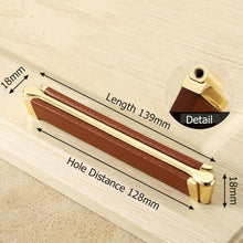 Load image into Gallery viewer, INSPIRA LIFESTYLES - Tom Knob & Pull Handles - CABINET HARDWARE, DOOR NUMBER, DRAWER PULLS, FURNITURE HANDLES, GOLD, HANDLES, HARDWARE, KNOBS, LEATHER HARDWARE, LEATHER PULLS, METAL HARDWARE, PULLS