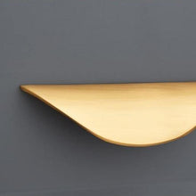Load image into Gallery viewer, INSPIRA LIFESTYLES - Fin Pull Handles - CABINET HARDWARE, CABINET PULLS, CLOSET PULL, DECORATIVE PULL, DOOR PULL, DRAWER PULL, DRAWER PULLS, FURNITURE PULL, HANDLES, HARDWARE, KNOBS, METAL HARDWARE, PULLS