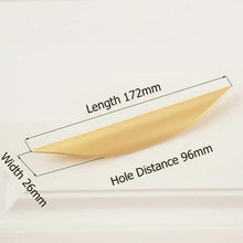 Load image into Gallery viewer, INSPIRA LIFESTYLES - Fin Pull Handles - CABINET HARDWARE, CABINET PULLS, CLOSET PULL, DECORATIVE PULL, DOOR PULL, DRAWER PULL, DRAWER PULLS, FURNITURE PULL, HANDLES, HARDWARE, KNOBS, METAL HARDWARE, PULLS