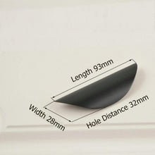 Load image into Gallery viewer, INSPIRA LIFESTYLES - Fin Pull Handles - CABINET HARDWARE, CABINET PULLS, CLOSET PULL, DECORATIVE PULL, DOOR PULL, DRAWER PULL, DRAWER PULLS, FURNITURE PULL, HANDLES, HARDWARE, KNOBS, METAL HARDWARE, PULLS