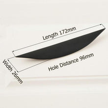 Load image into Gallery viewer, INSPIRA LIFESTYLES - Fin Pull Handles - CABINET HARDWARE, CABINET PULLS, CLOSET PULL, DECORATIVE PULL, DOOR PULL, DRAWER PULL, DRAWER PULLS, FURNITURE PULL, HANDLES, HARDWARE, KNOBS, METAL HARDWARE, PULLS