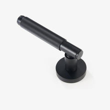 Load image into Gallery viewer, INSPIRA LIFESTYLES - Reed II Door Lever Sets - DOOR FURNITURE, DOOR HARDWARE, DOOR LEVER, DOOR LOCK KEY, DOOR LOCK SET, DOOR PULL, DOOR PULLS, LEVER, LEVER DOOR HANDLE, LEVER LOCK SET, MATTE BLACK DOOR HANDLES, MATTE BLACK HARDWARE, MODERN DOOR HANDLES, MORTISE LOCK, REEDED DOOR HANDLE, REEDED DOOR LEVER, THUMB TURN LOCK, TUBULAR COIN LOCK