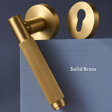 Load image into Gallery viewer, INSPIRA LIFESTYLES - Reed Door Lever Sets - DOOR FURNITURE, DOOR HARDWARE, DOOR LEVER, DOOR LOCK KEY, DOOR LOCK SET, DOOR PULL, DOOR PULLS, LEVER, LEVER DOOR HANDLE, LEVER LOCK SET, MODERN DOOR HANDLES, MORTISE LOCK, REEDED DOOR HANDLE, REEDED DOOR LEVER, THUMB TURN LOCK, TUBULAR COIN LOCK
