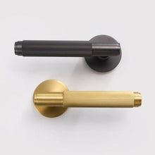Load image into Gallery viewer, INSPIRA LIFESTYLES - Reed Door Lever Sets - DOOR FURNITURE, DOOR HARDWARE, DOOR LEVER, DOOR LOCK KEY, DOOR LOCK SET, DOOR PULL, DOOR PULLS, LEVER, LEVER DOOR HANDLE, LEVER LOCK SET, MODERN DOOR HANDLES, MORTISE LOCK, REEDED DOOR HANDLE, REEDED DOOR LEVER, THUMB TURN LOCK, TUBULAR COIN LOCK
