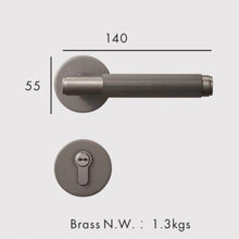 Load image into Gallery viewer, INSPIRA LIFESTYLES - Reed Door Lever Sets - DOOR FURNITURE, DOOR HARDWARE, DOOR LEVER, DOOR LOCK KEY, DOOR LOCK SET, DOOR PULL, DOOR PULLS, LEVER, LEVER DOOR HANDLE, LEVER LOCK SET, MODERN DOOR HANDLES, MORTISE LOCK, REEDED DOOR HANDLE, REEDED DOOR LEVER, THUMB TURN LOCK, TUBULAR COIN LOCK