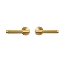 Load image into Gallery viewer, INSPIRA LIFESTYLES - Reed Door Lever Sets - DOOR FURNITURE, DOOR HARDWARE, DOOR LEVER, DOOR LOCK KEY, DOOR LOCK SET, DOOR PULL, DOOR PULLS, LEVER, LEVER DOOR HANDLE, LEVER LOCK SET, MODERN DOOR HANDLES, MORTISE LOCK, REEDED DOOR HANDLE, REEDED DOOR LEVER, THUMB TURN LOCK, TUBULAR COIN LOCK