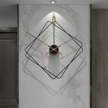 Load image into Gallery viewer, INSPIRA LIFESTYLES - Thierry Wall Clock - ABSTRACT CLOCK, CLOCK, DECOR, HOME ACCESSORIES, HOME DECOR, LARGE CLOCK, METAL CLOCK, MINIMALIST, MODERN, MODERN CLOCK, SCULPTURAL CLOCK, SIMPLE DESIGN, WALL SCULPTURE